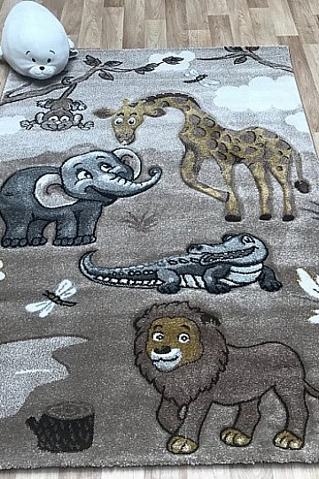 Alfombra infantil ANIMALES Africanos