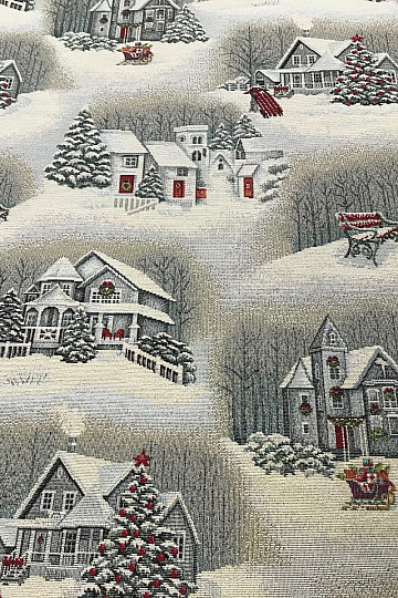 Tela tapiz PAISAJE NAVIDEÑO