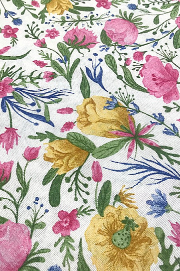 Mantel - CLARA flores rosas