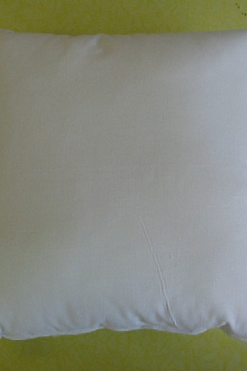 Almohada blanca - relleno 55x55 cm