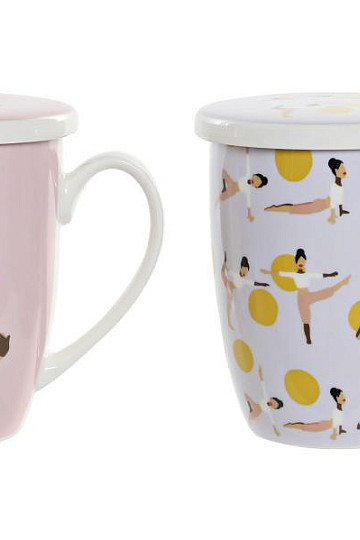 Juego de té con colador Joga 325 ml
