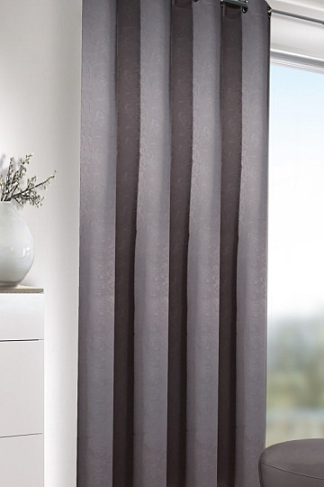 cortina decorativa LEATHER gris oscuro