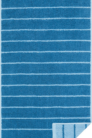 Toalla de lujo y toalla de baño LINE 366 azul