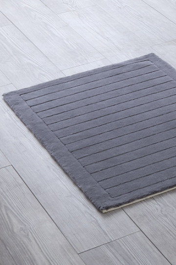 Alfombra de baño LINE 072 gris