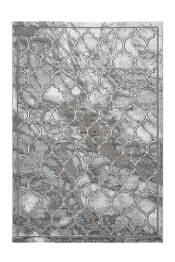 Alfombra moderna MARMARIS 401 plata