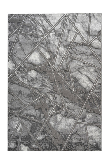 Alfombra moderna MARMARIS 402 plata