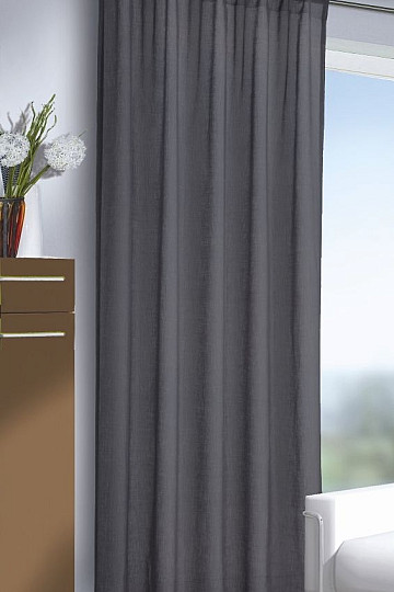 Cortina decorativa luminosa ROKO gris 140x245