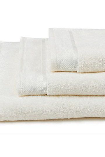 Toalla y toalla de baño MIKRO crema