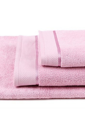 Toalla y toalla de baño MIKRO rosa