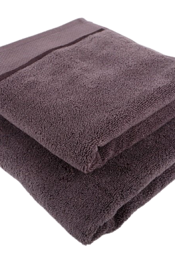 Toalla y toalla de baño MIKRO gris oscuro