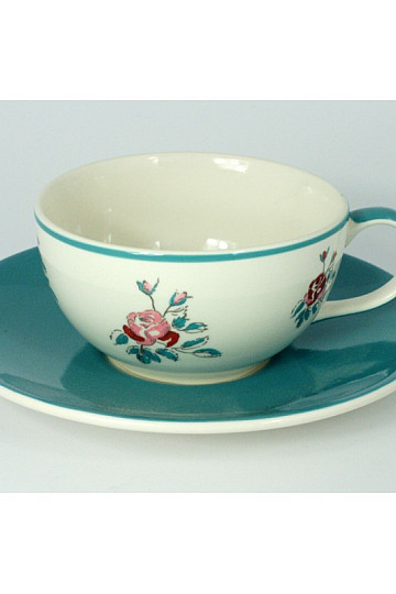 Taza ROSES con platillo 250 ml.