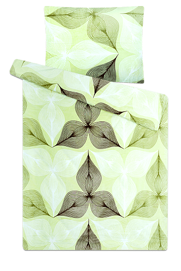 Ropa de cama de microfibra de microfibra - PISTACHIA SYMBIOSIS