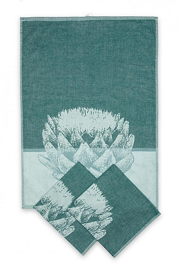Toallas ALCACHOFA VERDE 3uds