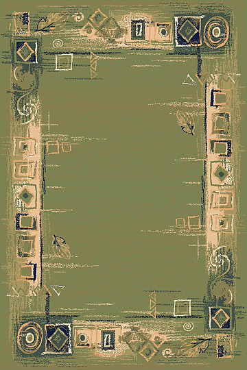 alfombra pieza SOLID 07 verde