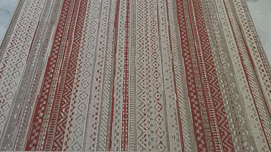 Alfombra de exterior ESTRELLA ROJA