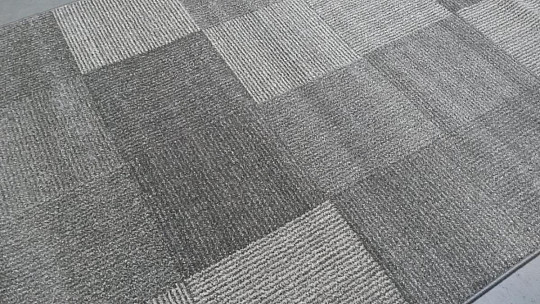 Alfombra de pieza gris ETNO