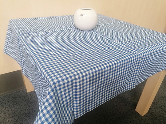 Mantel IBIZA azul 85x85 cm