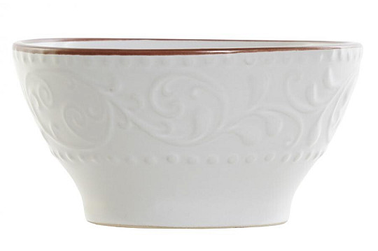 Cuenco BLANCO RELIEVE 14,7x7,7cm blanco