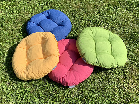 Cojines para sillas redondas