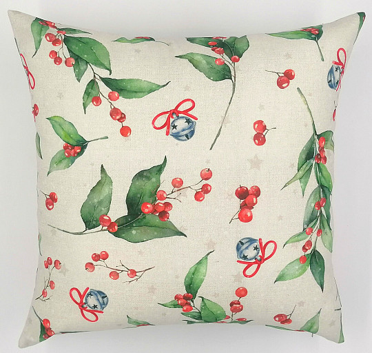 Funda decorativa navideña HOLLY Twigs