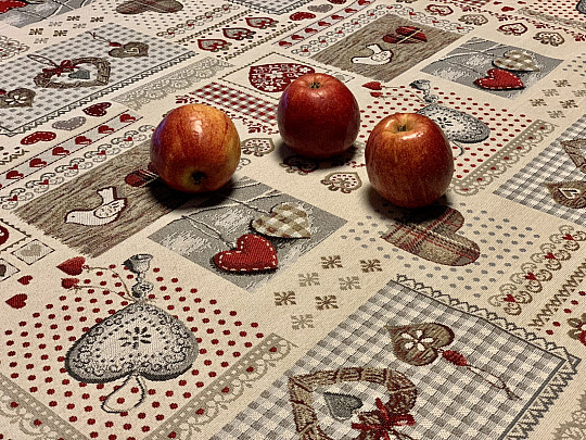 Mantel tapiz y pañuelo CORAZÓN DE LA NATURALEZA II