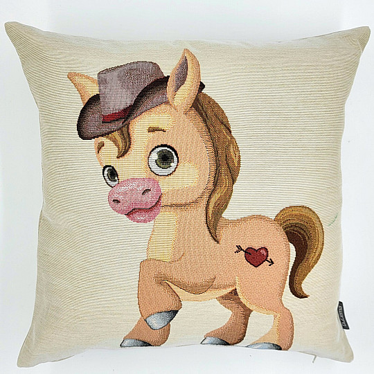Funda de almohada tapiz CABALLO