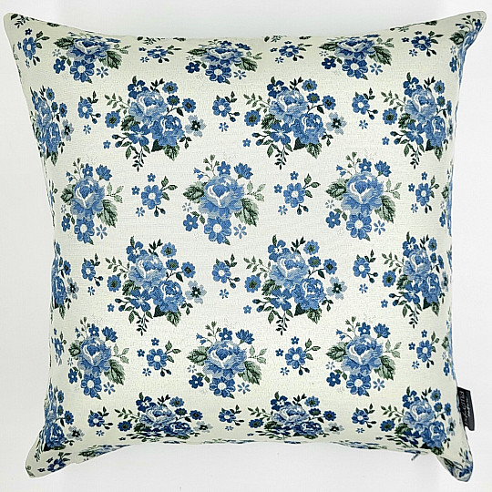 Cubierta TOSCANA VALERY FLOR azul