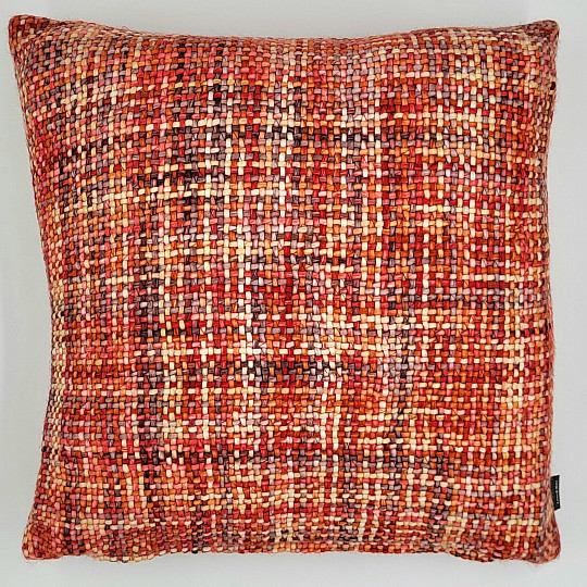 Almohada decorativa de lujo YARA RED rojo