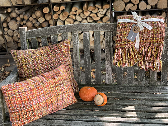 Almohada decorativa de lujo YARA GOLDEN YELLOW oro