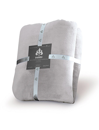 Manta suave RELAX 15 PLATINO