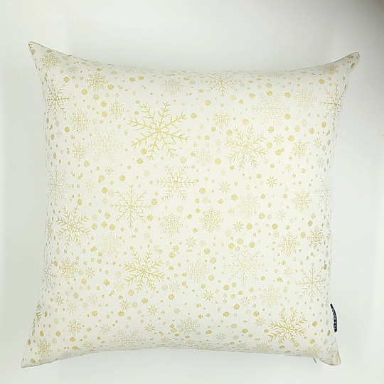 Funda decorativa navideña FLASH FLAKES GOLD 1