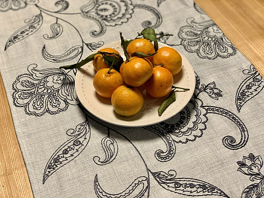 Fular bordado AGENDA