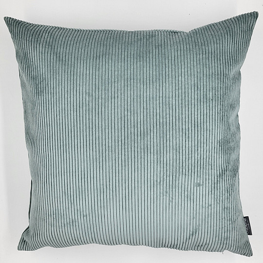 Funda de cojín decorativa DARVEN GRIS VERDE