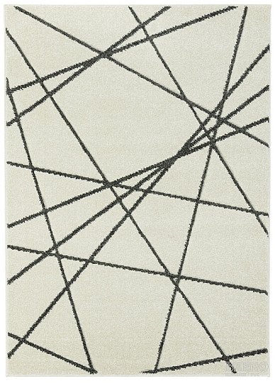 Alfombra pieza PORTLAND blanco gris