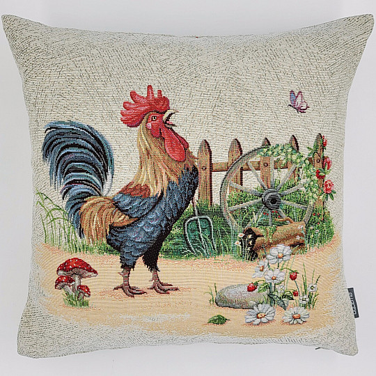 Funda de almohada tapiz ROCK BY THE FENCE