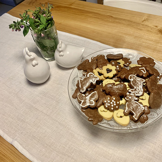 Mantel de lino VERONA blanco