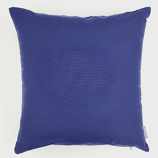 Funda de cojín decorativa LISO AZUL MARINO