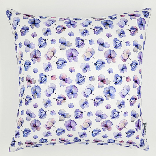 Revestimiento decorativo MONTANA VIOLETA FLORES AZULES