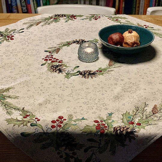 Tapiz de mantel, chal y mesa de PINO y MISTLETTE
