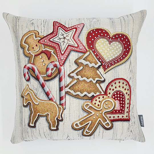Funda de tapiz navideña PAN DE JENGIBRE NAVIDEÑO