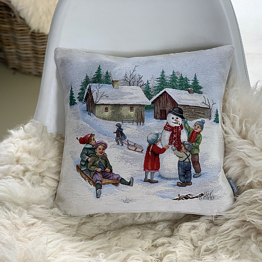 Funda tapiz navideño TARDE DE INVIERNO