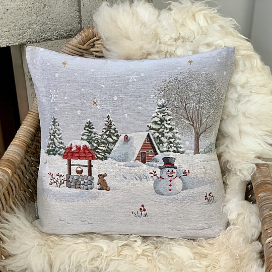 Funda de tapiz navideño CASA NEVADA