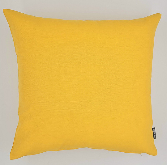 Funda de cojín decorativa LISO AMARILLO