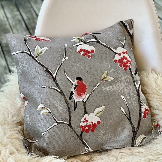 Almohada de lujo HÍL beige-gris