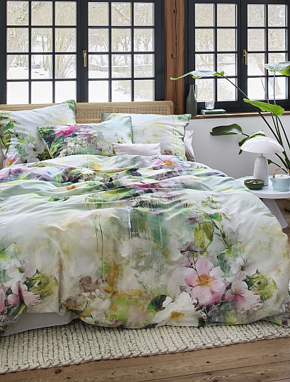 IRISETTE satén de algodón de lujo TOKIO 8572-30 MONET