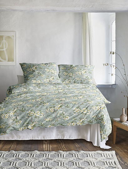 IRISETTE satén de algodón de lujo TOKIO 8537-30 MENTOL