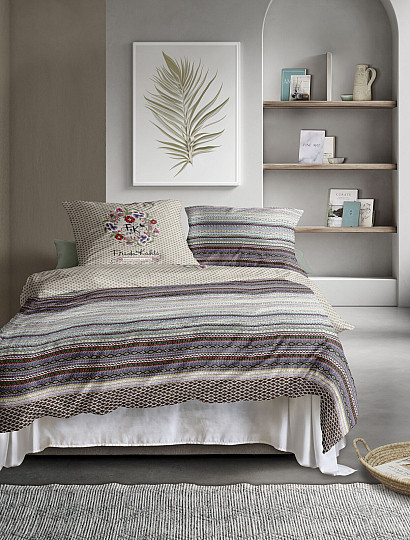 Ropa de cama de franela de lujo IRISETTE MONTE 8583-90 FRIDA KAHLO