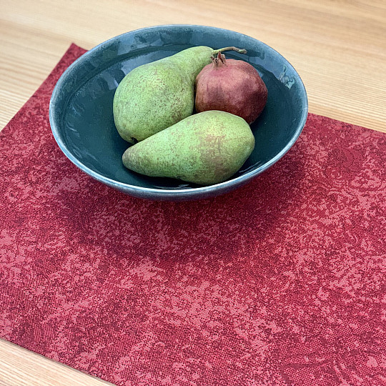 Alfombra tapiz MÁRMOL ROJO