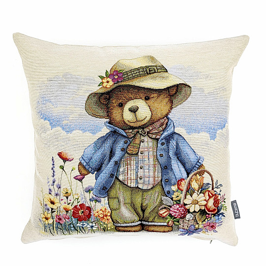 Funda de cojín tapiz TEDDY PRIMAVERA