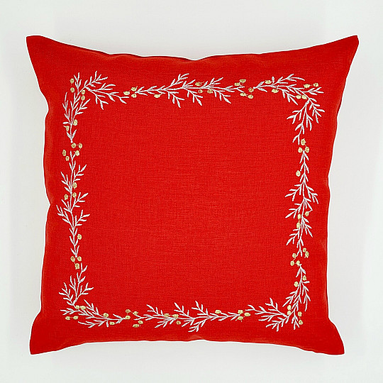Revestimiento decorativo navideño MYLTLE RED